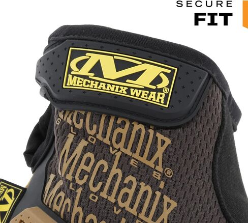 Mechanix Wear: M-Pact Durahide Leather Work Gloves with Secure Fit, Work Gloves with Impact Protection and Vibration Absorption, Safety Gloves for Men (Brown, Large) in Saudi Arabia