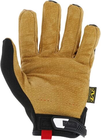 Mechanix Wear: M-Pact Durahide Leather Work Gloves with Secure Fit, Work Gloves with Impact Protection and Vibration Absorption, Safety Gloves for Men (Brown, Large) in Saudi Arabia