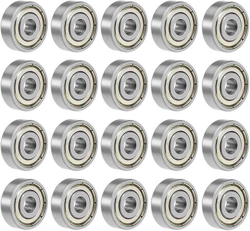 20pcs 635ZZ 5x19x6mm 635Z 635 Deep Groove Ball Bearings Low Noise Double Shielded Bearing Steel in Saudi Arabia