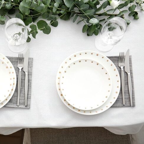 White Paper Tablecloths Disposable for Rectangle Tables 12 Pack,3 Ply Paper & Plastic Quality Table Cloth for Parties,54 x 108 Inch Birthday Table Cover Outdoor Wedding Banquet Tablecover in Saudi Arabia