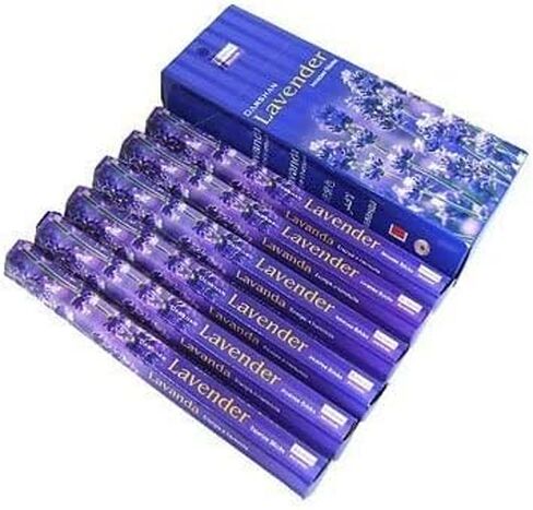 Lavender 120 Sticks Box - Darshan Incense in Saudi Arabia