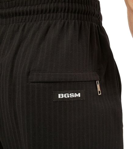 بنطال رياضي قطني فضفاض للرجال مع جيوب، بنطال نمط الحياة للفصول الأربعة in Kuwait