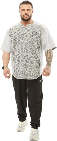 بنطال رياضي قطني فضفاض للرجال مع جيوب، بنطال نمط الحياة للفصول الأربعة in Kuwait