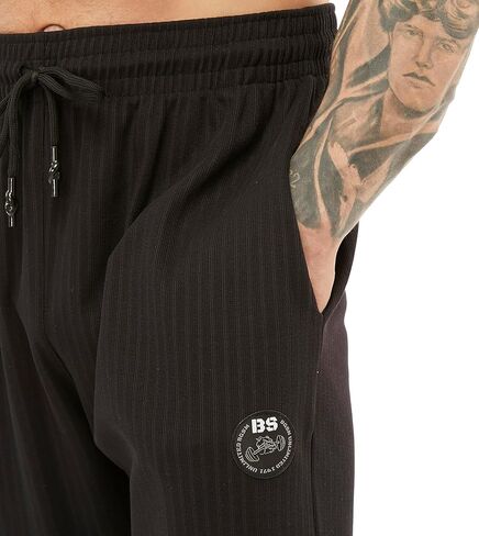 بنطال رياضي قطني فضفاض للرجال مع جيوب، بنطال نمط الحياة للفصول الأربعة in Kuwait