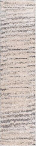 Unique Loom Oasis Collection Area Rug - Calm (2' x 12' Runner, Blue/ Navy Blue) in Saudi Arabia