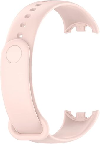 KOMI Watch Band Compatible with Xiaomi Mi Band 8,Soft Silicone Replacement band Sport Adjustable Wrist Strap for Women Men in Saudi Arabia