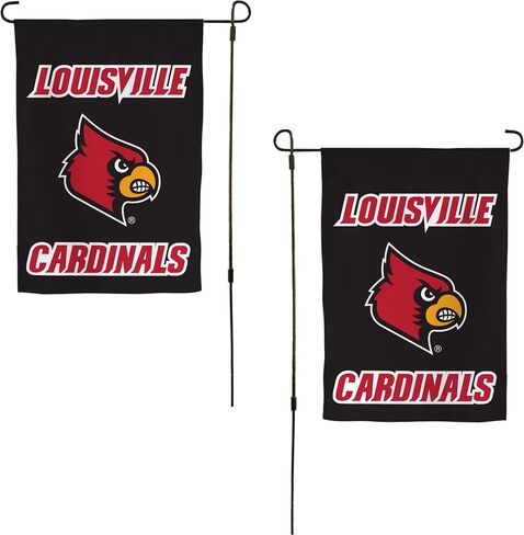 Desert Cactus University of Louisville Garden Flag Cardinals U of L Cards Banner 100% Polyester (Design C) in Saudi Arabia