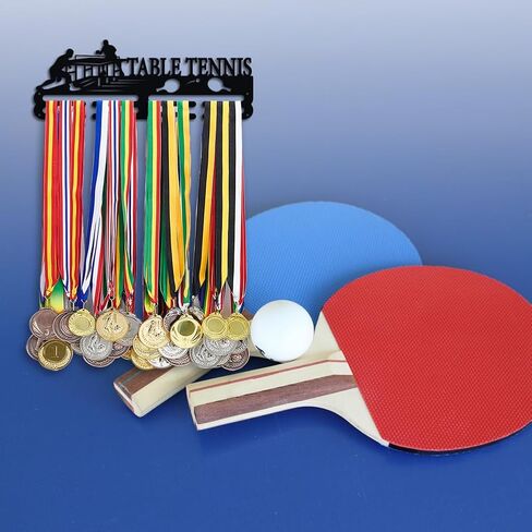 PH PandaHall Medal Hanger Display Rack Hanger Awards Ribbon Holder Medal Hook Race Medal Display Wall Mount Medals Frame for Wall Over 50 Medals Easy to Install in Saudi Arabia