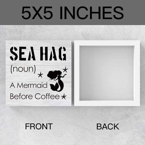 البحر الحاج تعريف صندوق خشبي تسجيل مكتب عمل ديكور 5x5 بوصة تحفيزية صندوق خشبي تسجيل ديكور ريفي مزرعة ديكور in Kuwait