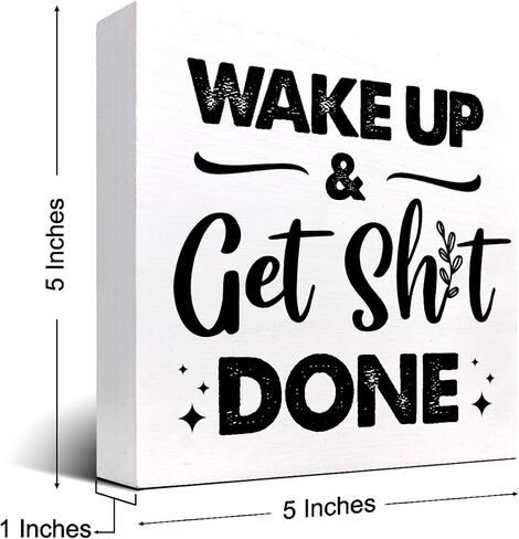Bathroom Reminder Signs,Do Not Flush Any Products Other Than Toilet Paper Wooden Box Sign Desk Decor,Funny Bathroom Sign Decor,Bathroom Quote Wooden Box Sign in Saudi Arabia