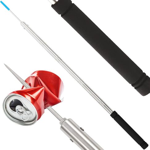 Trash Pickup Tool,48Inch Trash Picker Upper Grabber High-Duty Stainless Steels Tip Lightweight & Reinforcement Garbage Debris Nabber Litter Picker Grabber Durability Reacher Yard Stick in Saudi Arabia