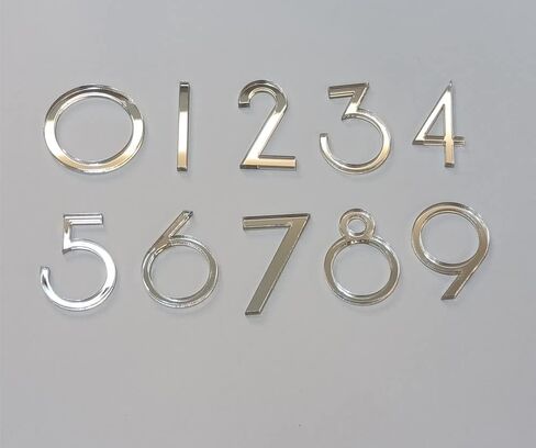 12 Pcs Arabic Acrylic Numerals for a Wall Clock (4CM, Black) in Saudi Arabia