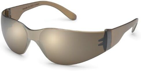 Gateway Safety 469M UL-Certified StarLite Safety Glasses, Blue Mirror Lens, Gray Temple (Pack of 10) in Saudi Arabia