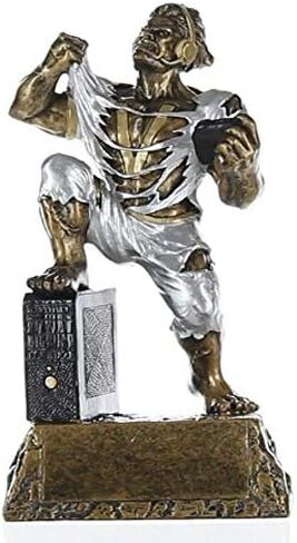 جائزة Decade Awards Monster Gamer Trophy - بطول 6.5 بوصة | جائزة وحش ألعاب الفيديو - لوحة محفورة عند الطلب in Kuwait