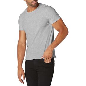 Hat and Beyond Mens Casual Athletic Plain Crew Neck Workout Performance Skateboard T Shirts Solid Short Sleeve Active Tee