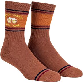 Sock It To Me, Men's Athletic Ribbed Crew, Fun Novelty Socks