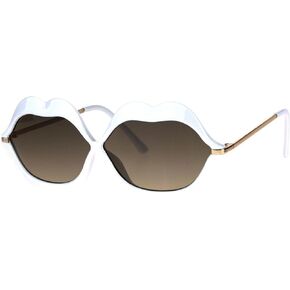 Lip Shape Sunglasses Lips Kiss Womens Cute Fashion Shades UV 400