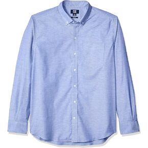 Cutter & Buck Men's Epic Easy Care Stretch Oxford Stripe Button Down Shirt