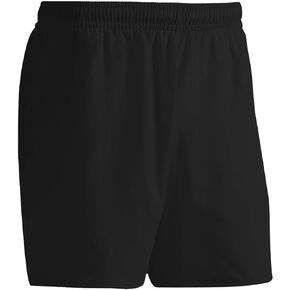 Just 4 Kicks Boy's Soccer Shorts, Black and White Youth Sizes Training Soccer Shorts