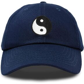 DALIX Ying Yang Dad Hat Baseball Cap Zen Peace Balance Philosophy