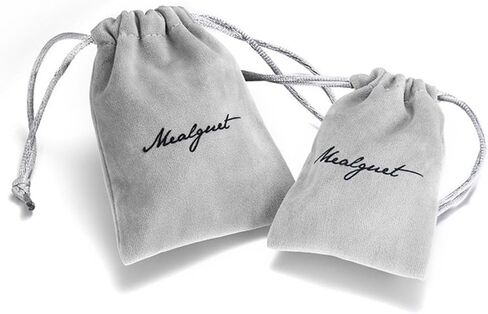 Mealguet مجوهرات الفولاذ المقاوم للصدأ سبليت مطابقة شكل قلب أفضل الكلبات BFF أفضل صديق القلائد ل 3 Bestie، 3 سلاسل in Kuwait