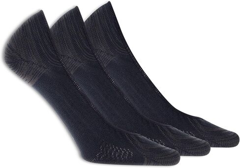 Sperry Women's Authentic Original Boat Shoe Liner Socks-3 Pair Pack-Moisture Wicking and Heel Gripper, Black, 5-10 in Saudi Arabia