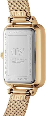 Daniel Wellington Framework Watches 20 x 26 mm Double Plated Stainless Steel (316L) and Crystals Gold in Saudi Arabia