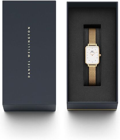 Daniel Wellington Framework Watches 20 x 26 mm Double Plated Stainless Steel (316L) and Crystals Gold in Saudi Arabia