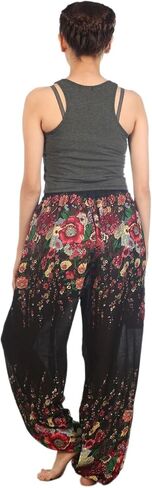 LOFBAZ Harem Pants for Women S-4XL Plus Yoga Boho Hippie Beach Travel Lounge PJs in Saudi Arabia
