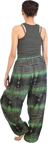 LOFBAZ Harem Pants for Women S-4XL Plus Yoga Boho Hippie Beach Travel Lounge PJs in Saudi Arabia