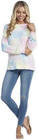 Mud Pie Women's Bryant Tie Dye Sweatshirt in Saudi Arabia