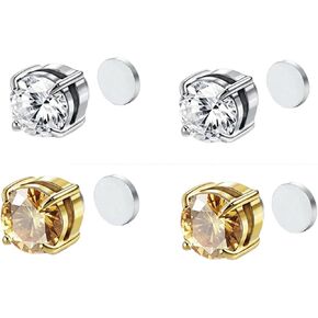 Atheniz Lymphvity Germanium Earrings Crystal Earring For Men And Women Metiz Lymphvity Earring Amo'Thea Lymphactive Mag Studs
