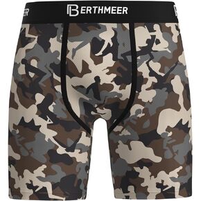 Berthmeer Mens Boxer Briefs | Men's Underwear | Mens Boxer Briefs Underwear | Boys Boxer Briefs| Moisture Wicking
