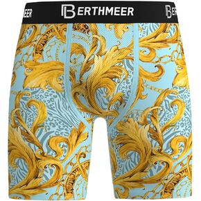 Berthmeer Mens Boxer Briefs | Men's Underwear | Mens Boxer Briefs Underwear | Boys Boxer Briefs| Moisture Wicking