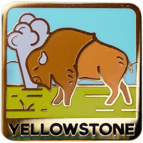 Yellowstone National Park Pin - Enamel Pin