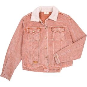 Simply Southern Acid Washed Women's Shacket/Jacket, Aztec/Leopard in Saudi Arabia