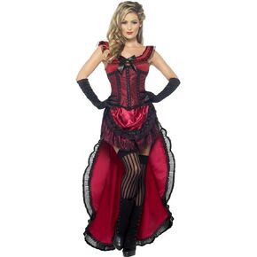 Smiffy's Women's Western Authentic Brothel Babe Costume