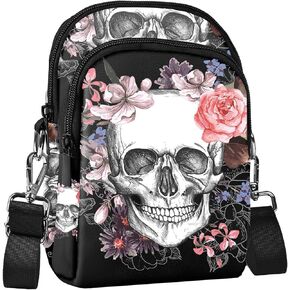 Qceqkul Cell Phone Purse Women Crossbody Bag Sling Bag with Adjustable Strap Waterproof Travel Casual Shoulder Bag