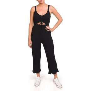 Hurley Womens Day Tripper Crop Jumpsuit
