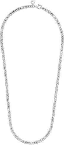 Pandora Jewelry Thick Cable Chain Necklace for Women - Sterling Silver - 17.7" in Saudi Arabia