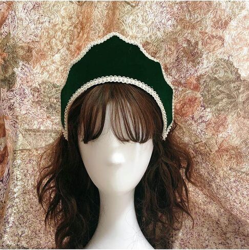 The Other Boleyn Girl Mary Anne Boleyn Hat Headpiece Tudor Elizabethan Headwear Coronet Headband cosplay accessories in Saudi Arabia