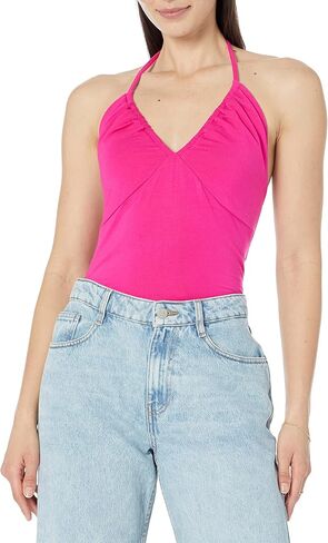 The Drop Women's Eshika Essential Halter Tank in Saudi Arabia