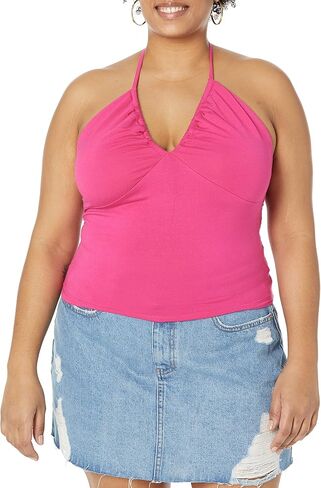 The Drop Women's Eshika Essential Halter Tank in Saudi Arabia
