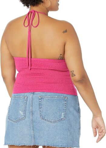 The Drop Women's Eshika Essential Halter Tank in Saudi Arabia