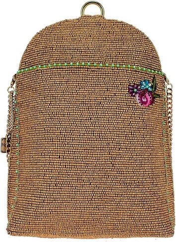 Mary Frances Pretty Parrot Beaded Crossbody Handbag, Multi in Kuwait