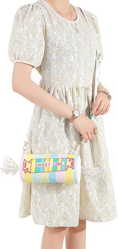 DONGHONG Kawaii purse Sweet candy Shaped shoulder crossbody message bag in Saudi Arabia