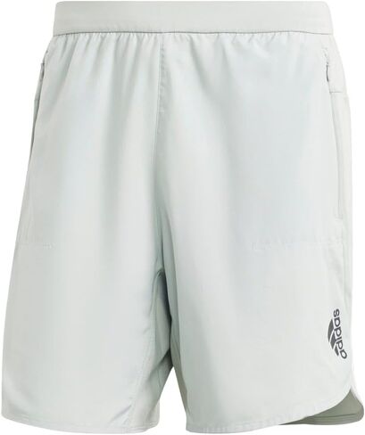 adidas Men's Designed for Training Shorts, Wonder Silver, Large/5" Inseam in Saudi Arabia