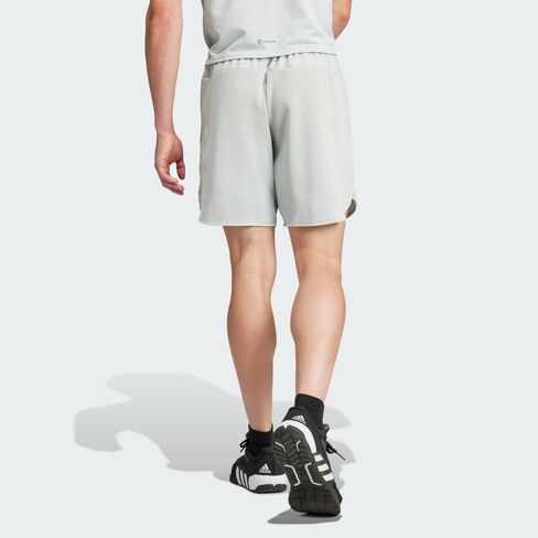 adidas Men's Designed for Training Shorts, Wonder Silver, Large/5" Inseam in Saudi Arabia