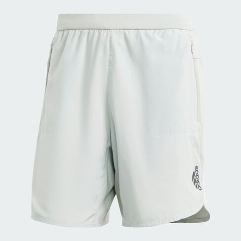 adidas Men's Designed for Training Shorts, Wonder Silver, Large/5" Inseam in Saudi Arabia
