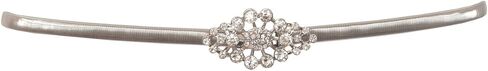 eVogues Plus size Rhinestone Metal Elastic Waist Belt in Saudi Arabia